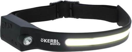 Produktbild Kerbl LED Kopflampe HeadFire 280 sensor mit Sensor, wiederaufladbar, 0,8 mAh (280 lm)