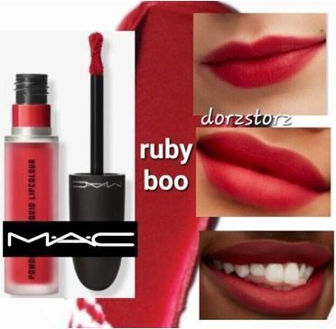 Produktbild MAC Cosmetics Powder Kiss Liquid Lipcolour (975 Ruby Boo)
