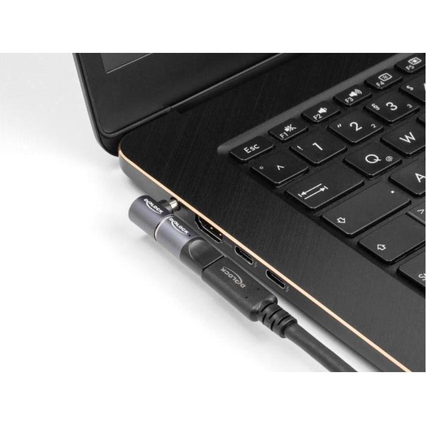 Thumbnail - Delock Adapter für Notebook Ladekabel HP 4,8 x 1,7 mm Stecke, Notebook Netzteil, Grau