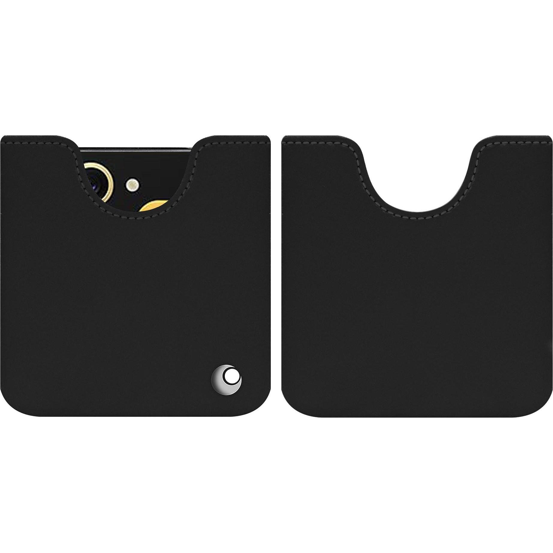 Thumbnail - Noreve Lederschutzhülle (Samsung Galaxy Z Flip6), Smartphone Hülle, Schwarz