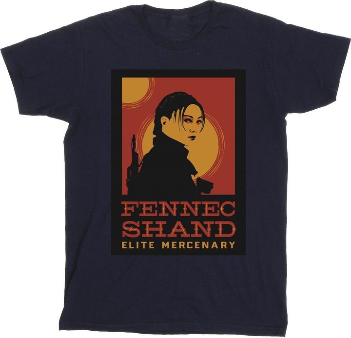 Immagine prodotto Star Wars The Book Of Boba Fett Elite Mercenary Fennec Maglietta Uomo (L)