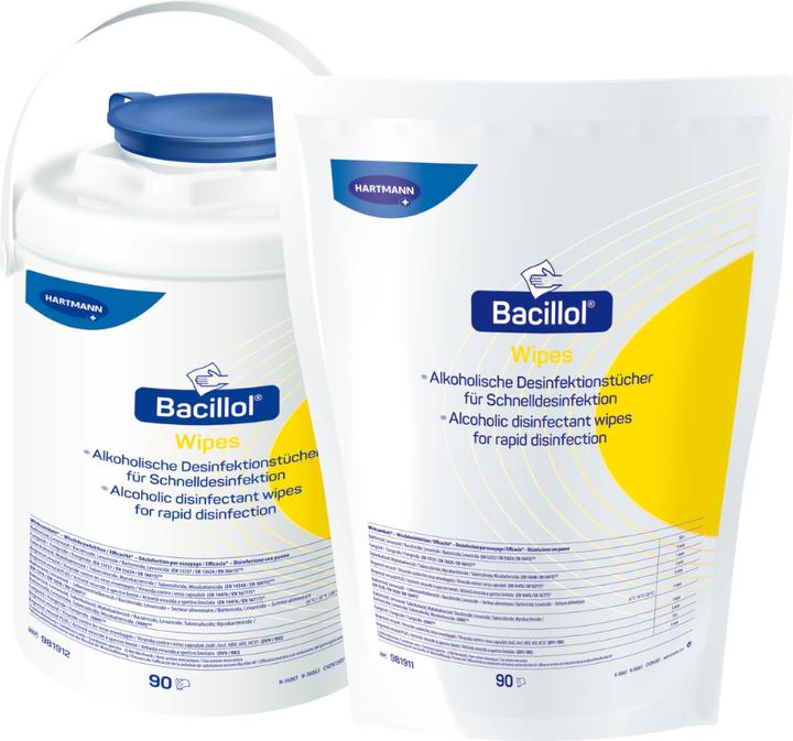 Produktbild IVF Hartmann Wipes alkoholische Schnelldesinfektionstücher (90 ml)