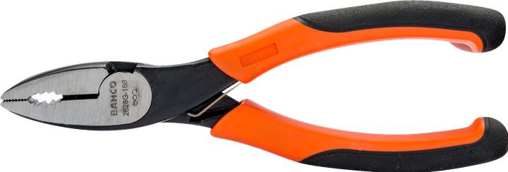 Produktbild Bahco ERGO Kombizange mit Öffnungsfeder, Zwei-Komponenten-Griff, phosphatiert(180 mm) (180 mm)