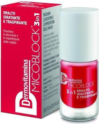 Immagine prodotto Dermovitamina Smalto per unghie idratante e traspirante Micoblock 5ml