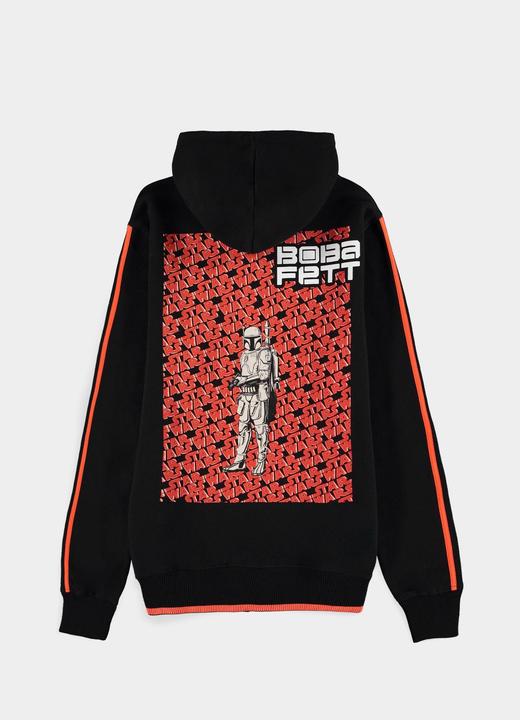 Immagine prodotto Star Wars Felpa con cappuccio Boba Fett Stripe Men's Zipper (XXL)