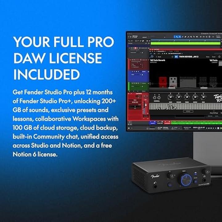 Actual product image Fender Quantum Creator Bundle