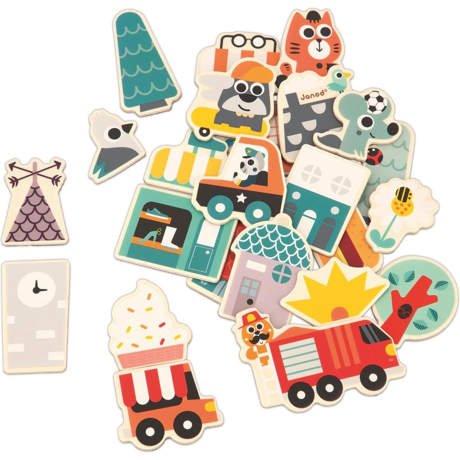 Sophie la girafe, Magnet, Magnete Stadt (24 x)