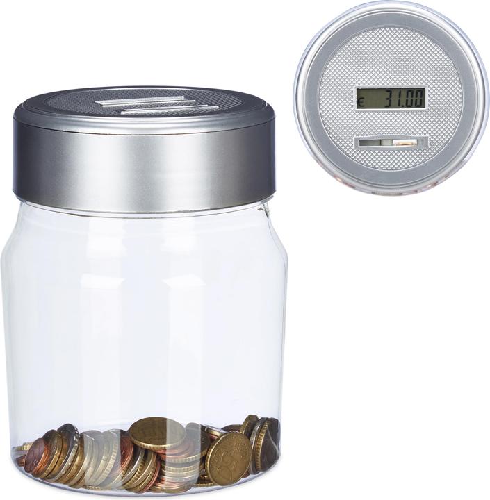 Actual product image Relaxdays Piggybank (11.5 x 11.5 x 16.5 cm)