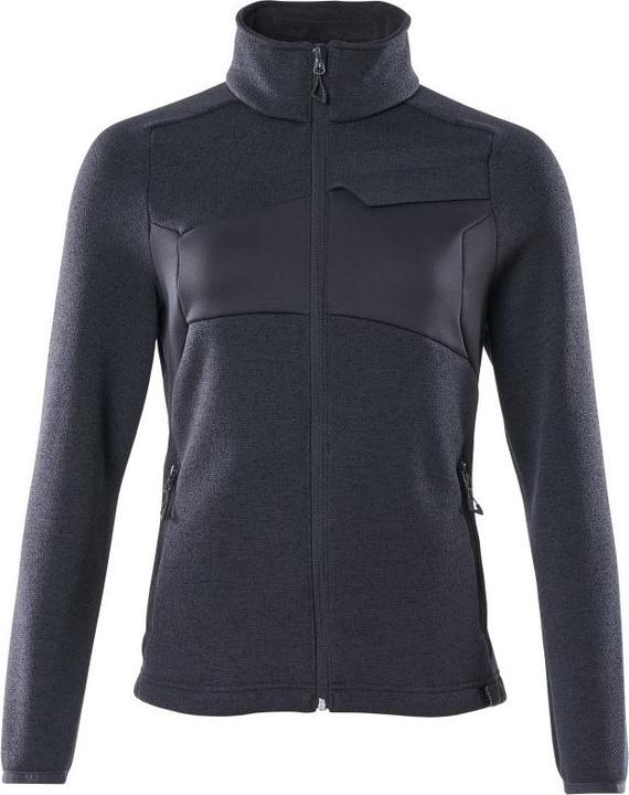 Produktbild Mascot Strickpullover mit Reissverschluss, Damen Strickjacke Grösse L, schwarzblau (L)