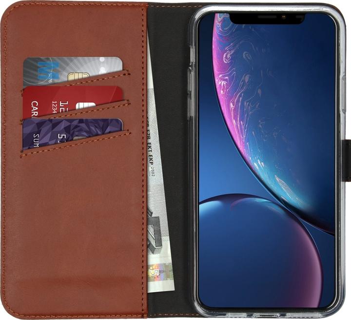 Actual product image Selencia Leather Book Case (Apple iPhone 11 Pro Max)
