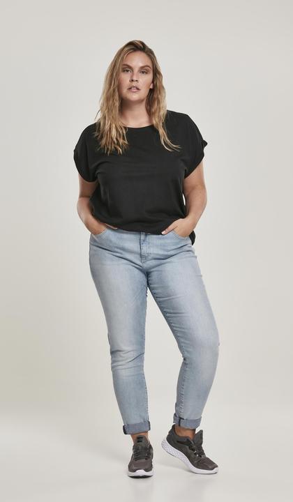 Produktbild Urban Classics Ladies Organic Extended Shoulder Tee (5XL)