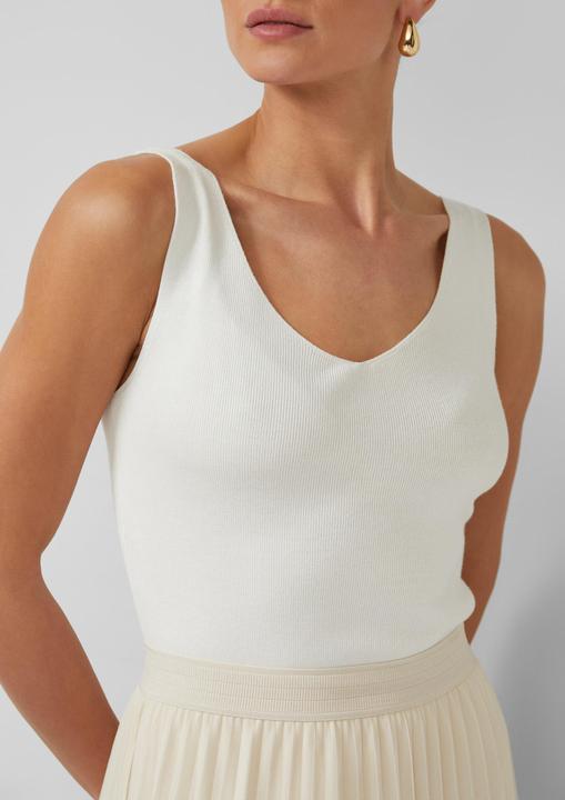 Produktbild s.Oliver Strickpullunder Ärmelloses Feinstrick-Top im Slim Fit (36)