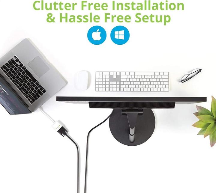 Immagine prodotto Techly Mini DisplayPort a (DVI, 15 cm)