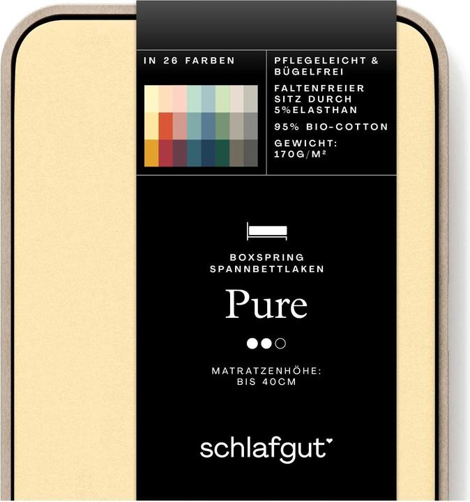 Produktbild schlafgut Pure Boxspring (140 x 200 - 160 x 220 cm)