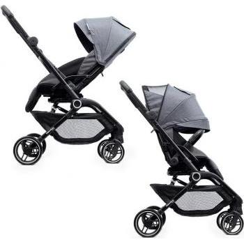 Thumbnail - Hamilton by yoop, Kinderwagen, T1 Grau – Premium Buggy mit MagicFold™ 360Grad drehbar