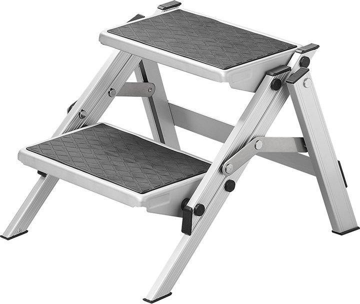 Produktbild ProPlus Doppeltrittstufe Aluminium faltbar