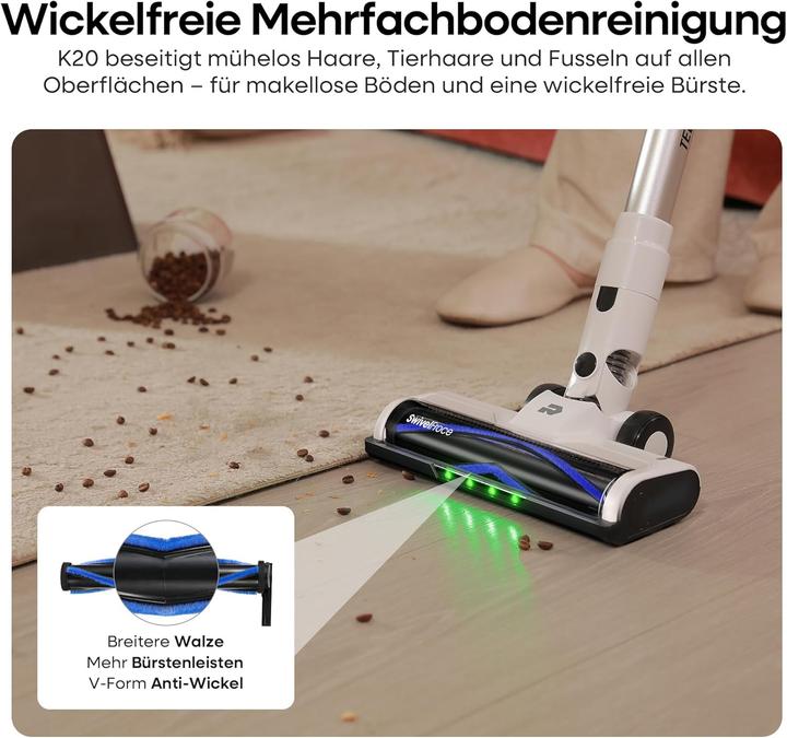 Produktbild ElecKeys Akkustaubsauger mit LED Display