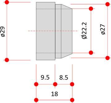 Produktbild Glutz Zylinderschutzeinsätze RZ 5330RS Secaport (1 Stk.)