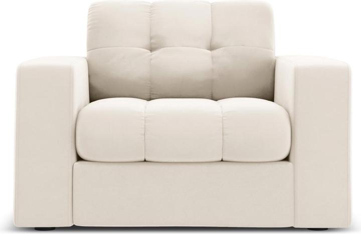 Actual product image CXL by Christian Lacroix Velvet Armchair, "Yohan", 1 Seat, 97x90x72 Made in Europe