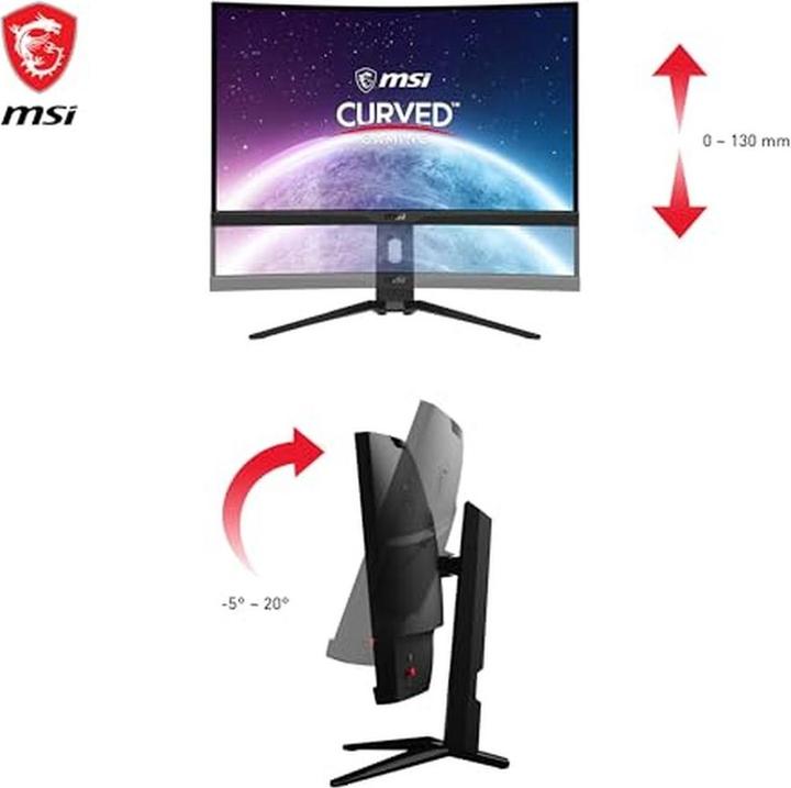Actual product image MSI MAG 275CQRXFDE (2560 x 1440 pixels, 27")