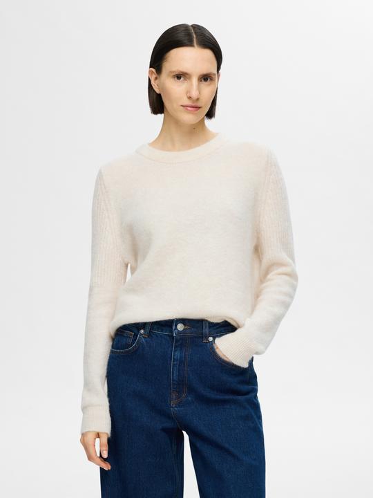 Produktbild Selected Slfsia Ras Ls Knit O-Neck Noos (S)