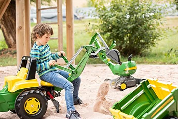 Produktbild Rolly Toys Backhoe mit Frontlader und Heckbagger