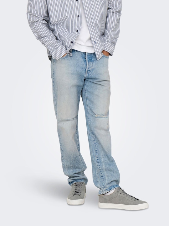 Produktbild Only & Sons ONSEDGE Mittlere Taille Gerade geschnitten Jeans Normal geschnitten jeans (W31/L32)