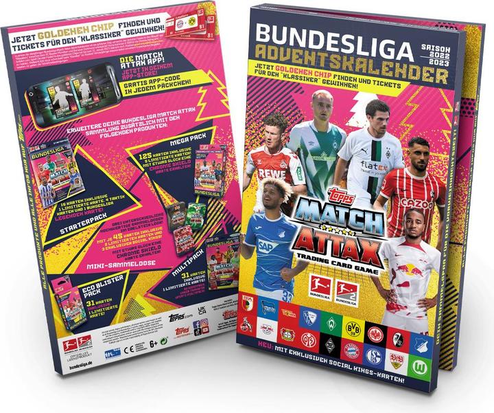 Topps AK Match Attax Advent Calendar 2022
