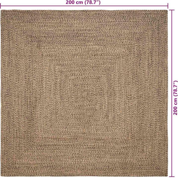 Produktbild vidaXL Bereichsteppich (200 x 200 cm)