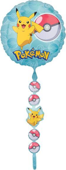 Anagram Ballon en plastique Pikachu (1x)