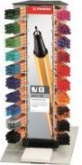 STABILO Fineliner point 88, 240er Kunststoff-Display (Transparent, 240 x)