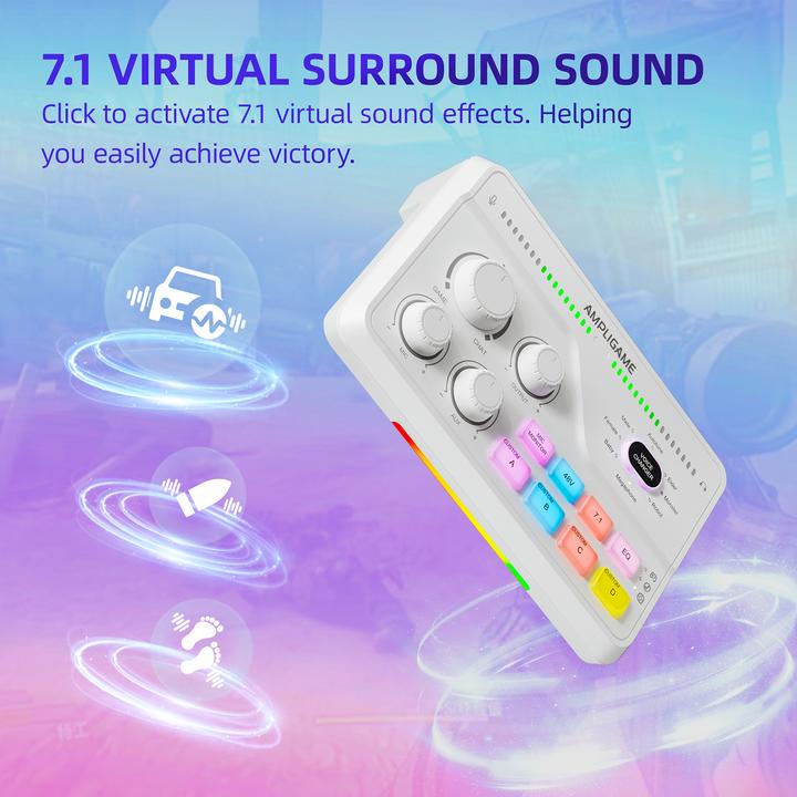 Immagine prodotto Fifine SC8W Mixer white