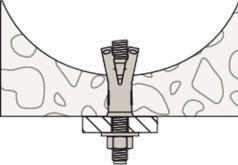Actual product image Fischer Hollow ceiling anchor FHY M8 (25 pcs.)
