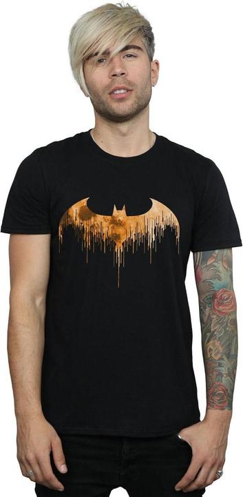 Immagine prodotto Batman Arkham Knight Halloween Moon Logo Fill Maglietta Uomo (3XL)