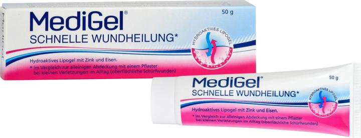 Actual product image Medice MediGel Fast Wound Healing Gel, 50 g gel (Gel)
