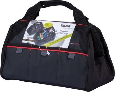 Image du produit Troika TOOL BAG Caisse à outils, noir/rouge (9 pièces)