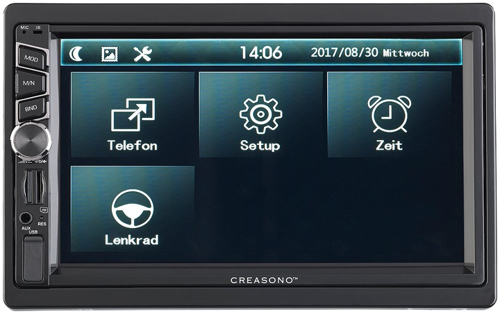 Produktbild Creasono 2-DIN-DAB+/FM-Autoradio (MirrorLink)