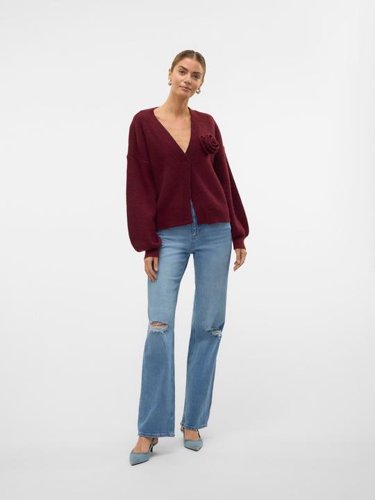Actual product image Vero Moda VMTESSA Hohe Taille Weiter Beinschnitt Jeans Weit geschnitten (W28/L34)