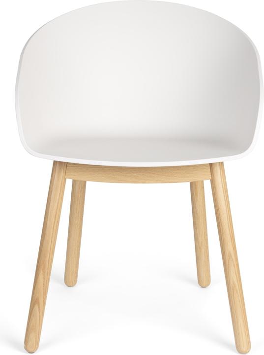 Produktbild Zuiver Void Armchair Oak Milk White
