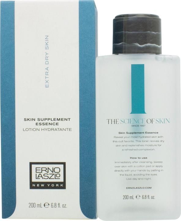 Image du produit Erno Laszlo Peau extra sèche Supplément Essence Tonique hydratant sans alcool pour le visage 6.8 Fl Oz (Tonique visage, 200 ml)