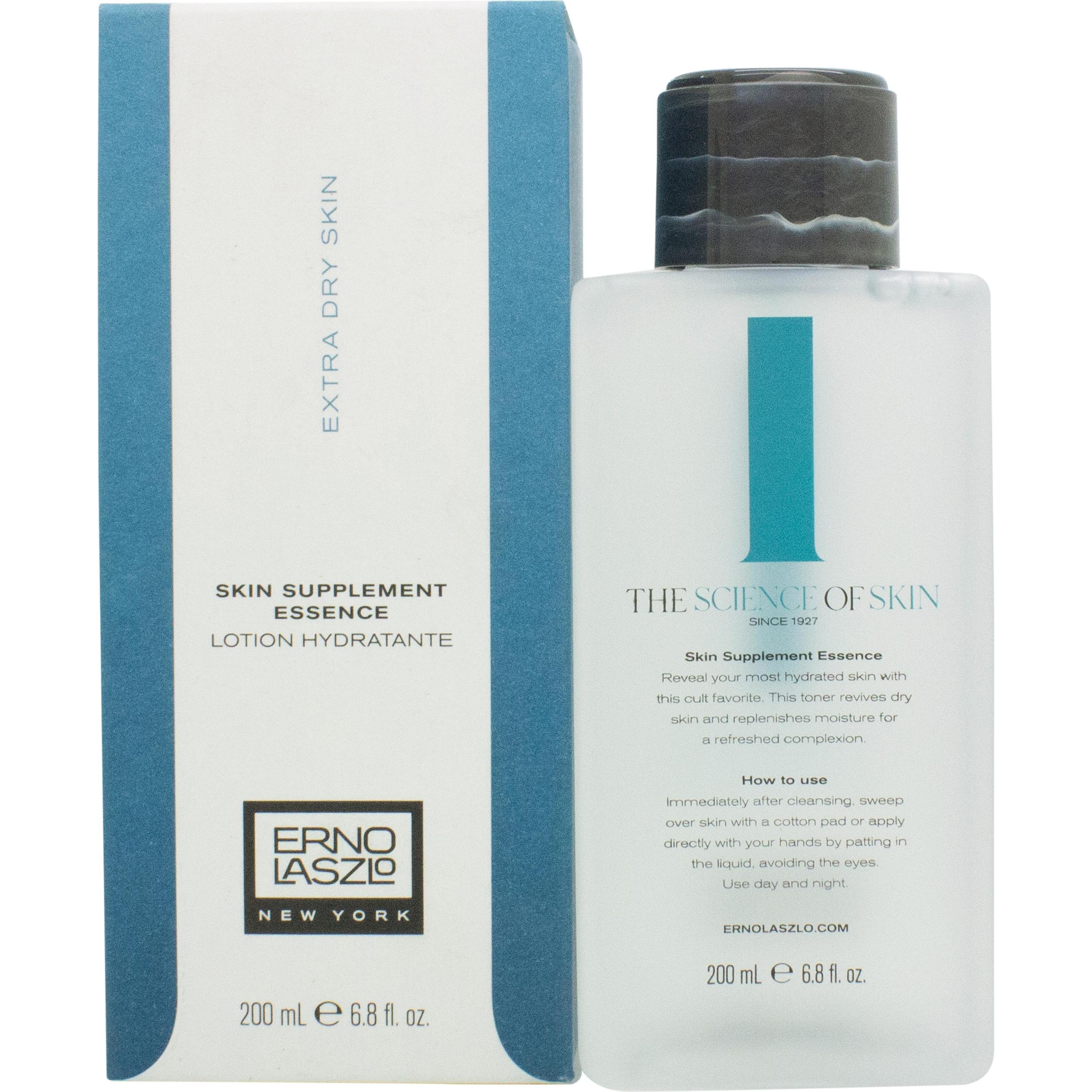 Erno Laszlo, Pulizia viso, Pelle extra secca Supplement Essence Hydrating Alcohol-Free Facial Toner 6,8 Fl Oz (Tonico per il viso, 200 ml)
