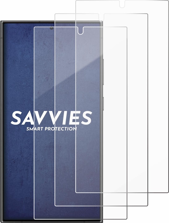 Produktbild Savvies Panzerglas Schutzglas Displayschutz (3 Stück, Samsung Galaxy S24+)