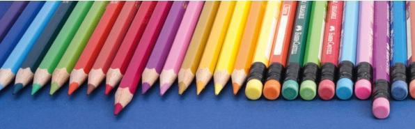 Produktbild Faber-Castell Radierbare Farbstifte (Mehrfarbig, 12 x)