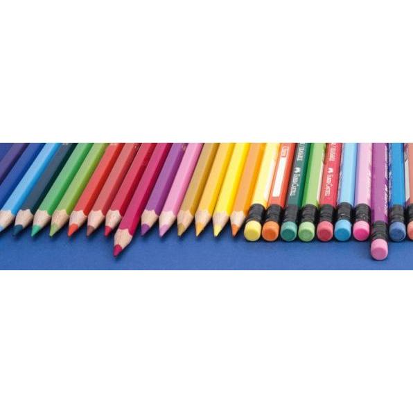 Thumbnail - 5x Faber-Castell, Malstifte, Radierbare Farbstifte (Mehrfarbig, 12 x)