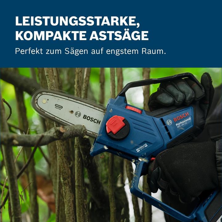 Produktbild Bosch Professional Bosch GKE 18V-15 Akku-Astsäge (Akku Kettensäge)