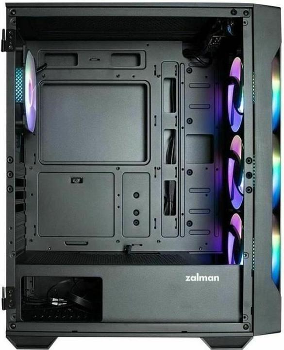 Productafbeelding Zalman Pc-kast I3 Neo TG Mid Tower RGB ventilator x4, zwart (Mini-ITX, ATX, mATX)
