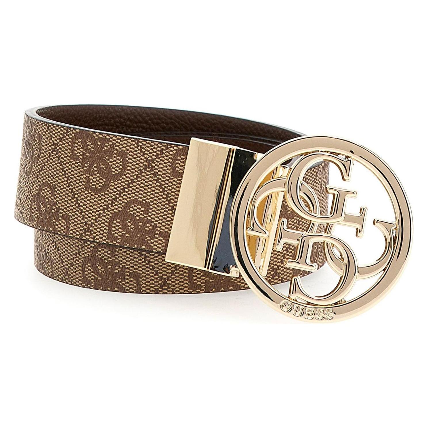 Guess, Damen, Gürtel, Noelle Nolana Belt, Braun