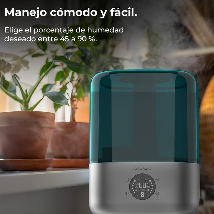 Produktbild Cecotec Smarte Wasserbefeuchter mit Fernbedienung, Touchscreen, Timer und Feuchtigkeitsregelung (30 m²)