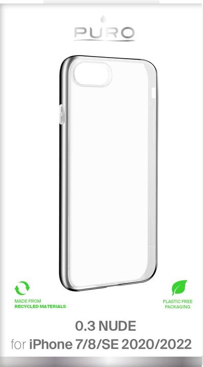 Actual product image Puro Case for iPhone 6 / 6S / 7/8 / SE 2020, 0.3 Nude, transparent (Apple iPhone 7)