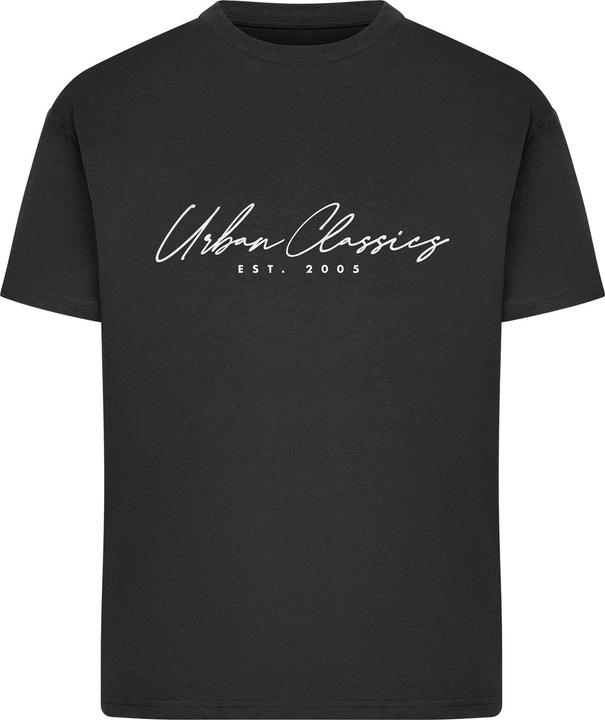 Produktbild Urban Classics Ladies Script Logo Loose Tee black L (L)